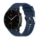 Silicone Smart Watch Strap Wrist Band for Amazfit GTR 2e/GTR 2 (Dark Blue) Newly