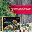 Christmas Advent Calendar Mineral Gift Box Fun Educational For Children J3R1
