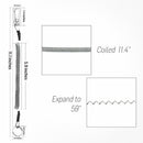 Phone Keychain Portable Fishing Lanyards Security Gear Tool Spring Elastic Rope