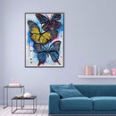 Butterflies 5D DIY Picture of Rhinestone Partial Special Drill Diamond Pain
