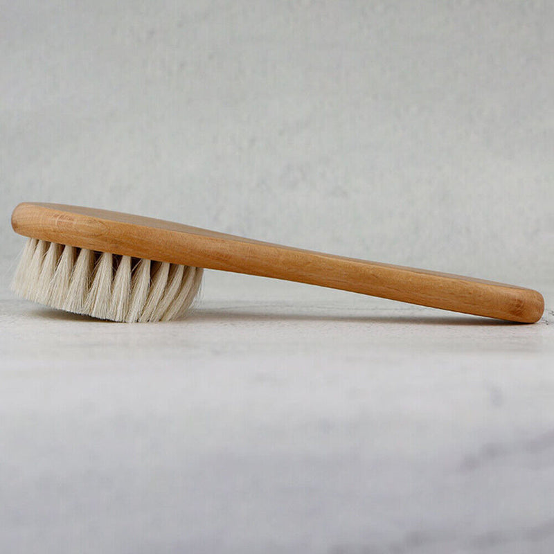 Baby Rubbing Artifact Wash Hair Beech Wool Brush Haircut Soft Cleaning Newly