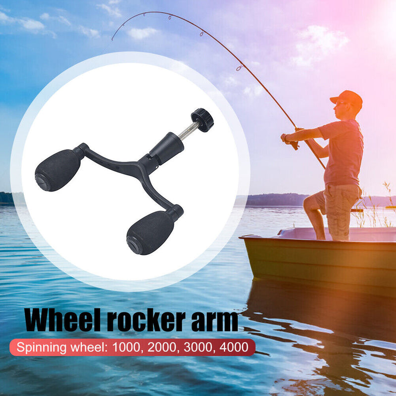 Spinning Reel Handle Grip Metal Fishing Reel Rocker Arm Fishing Reel Replac