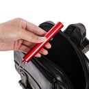 3pcs Portable Steel Telescopic Reusable Drinking Straw with Brush (Red) Newly