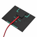 1.5W 12V Solar Cell Polysilicon Flexible DIY Solar Panel Power Bank w/Clip Newly