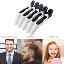 5pcs Sectioning Hair Clamps Alligator Clips Grips Hairpin (Black White) Newly