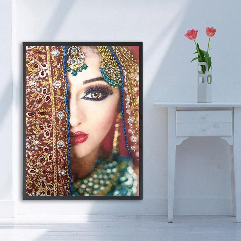 5D DIY Special Shaped Diamond Painting Beauty Embroidery Mosaic Craft Kits