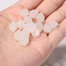 100pcs Luminous Glowing Stones Glow in the Dark Garden Decor Pebble (A) Newly