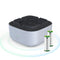 Smokeless Ashtray Air Purifier 360 Degree Surround Smoke Remover (Grey)