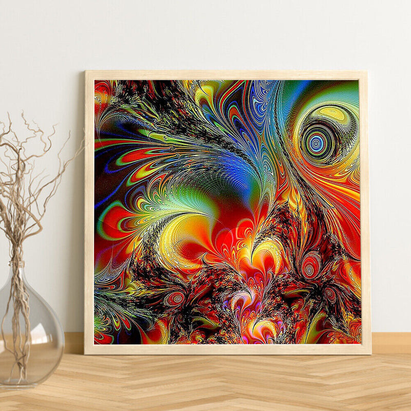 5D DIY Diamond Painting Kits Full Round Drill Abstract Mosaic Picture Wall