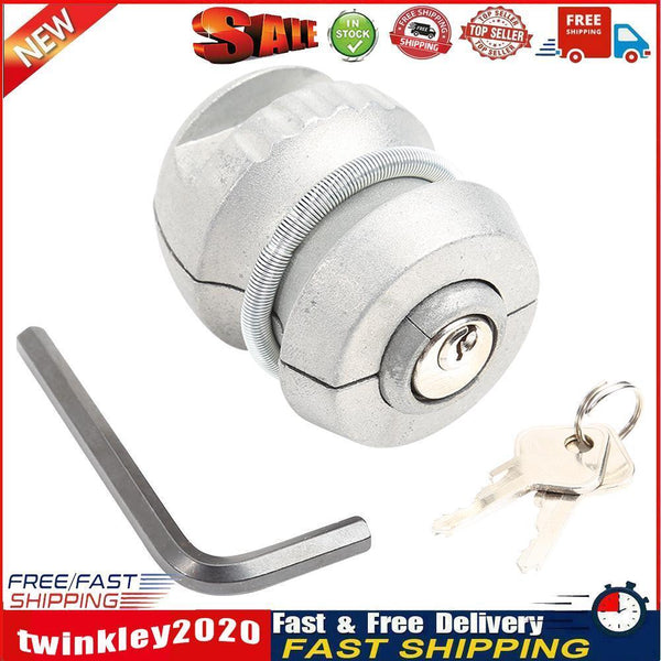 Universal Trailer Parts Hitch Lock Ball Lock for Coupling Tow Caravan Zinc Newly