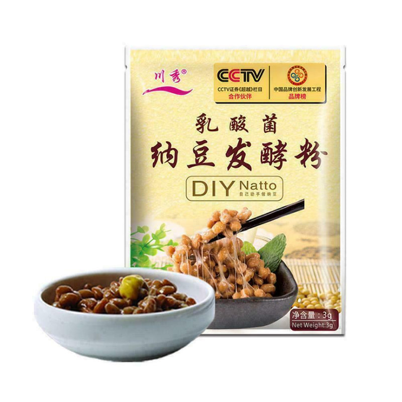 3g/Bag DIY Natto Powder Bacillus Subtilis Nattokinase Edible Agent S9G4 P4R0
