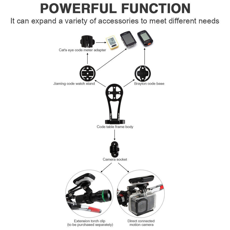 Bicycle computer holder road bike camera light mounting bracket support GUB G6