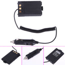 12V Car Charger Battery Eliminator for Baofeng Dual Band Radio UV5R 5RA 5RE