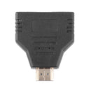 HDMI-Compatible Port Male to 2 HDMI-Compatible Female 1in 2 Out 1080P Splitter