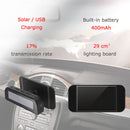 TY17 Car TPMS Solar Auto Tire Pressure Temp Monitoring System with Clock Newly