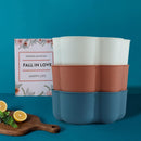 Hanging Storage Basket Organizer Trash Can Shelf Home Kitchen Tool (Blue)