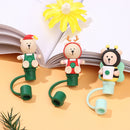 Cup Accessories Straw Tips Cover Silicone Straw Plug Drinking Dust Cap