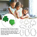 8 Piece St. Patrick's Day Cookie Die Irish Clover Steel Die Cookie V5W3 V3Q6