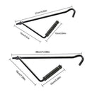 Car Truck Steel Jack Garage Tire Auto Repair Crank Wheel Lug Wrench Handle Tool