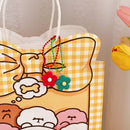 Color Flower Pendant Coin Purse Pendant Keychain Decorations Plastics Key Ring