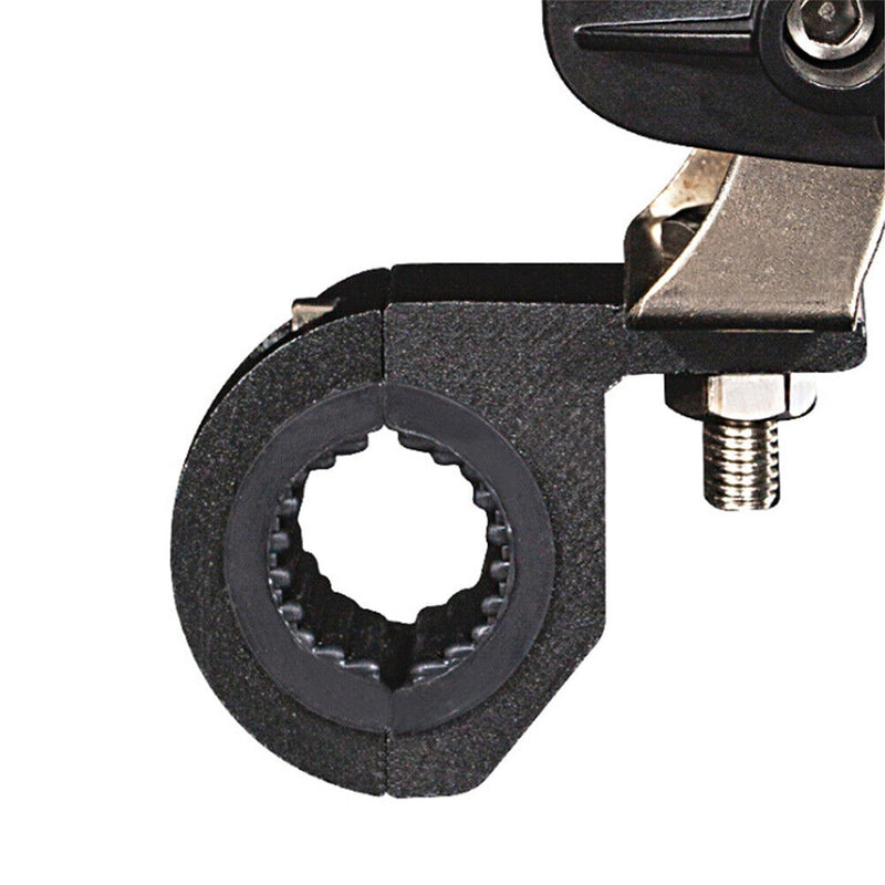 Motorcycle Headlight Braces Tube Clamps Kit for Spotlight Fog Lights Holder