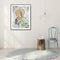 5D DIY Special Shaped Diamond Painting Flower Goddess Poster Picture Set