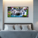 Mountain Waterfall Oil Paint By Numbers Kits Canvas Picture Wall Art DIY Craf