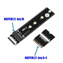 NGFF M.2 Key M to Key A+E Extension Cable NGFF Key M to A+E Adapter Card