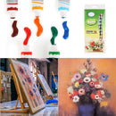 Gift Tubes Acrylic Oil Painting Draw Pigment with Brush Watercolor paints Set
