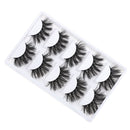 Fluffy Eye Lash Extension False Eyelashes 4D  Faux Mink Hair Full Volume Thick
