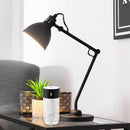 Air Humidifier USB Electric Cool Mist Maker Air Purifier LED Light (Black)