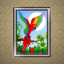 Flower Parrot Diamond DIY Painting Embroidery Cross Stitch Home Decor