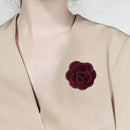 Men Women Rose Flower Brooch Suit Wedding Party Pins Jewelry Gift (260617)