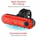 Waterproof Safety Indicator Bike Tail Light Bright Rear Lamp Bicycle Taillight
