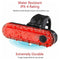 Waterproof Safety Indicator Bike Tail Light Bright Rear Lamp Bicycle Taillight