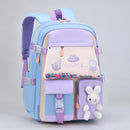 Cute Bunny Backpack for Girls Teenage Student Kindergarten Shoulder School Bags