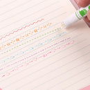 Hand Account Wavy Lace Outline Pen Fluorescent Pen Highlighter Roller Curve Pen