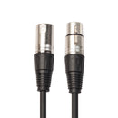 3 Pin XLR Male to XLR Female Microphone Cord for Powered Speaker Audio Interface