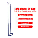 Anti-Lost Earbuds Strap for Sony LinkBuds WF-L900 Silicone Rope (Blue) Newly