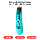 Anti-Slip Smart TV Remote Control Cover for LG MR21GA/MR21GC (Mint Green)