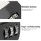 Zinc 3 Digit Code Combination Password Lock Mini Carrying Case Lock (Black)