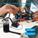 RC Cars Waterproof 4370KV Brushless Motor 60A ESC Kits for 1/10 (Black) Newly