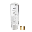 Bubble Crystal Car Gear Shift Knob Manual Gear Stick Lever Knob (White) Newly