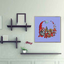 Full Embroidery Counted Canvas 14CT Santa Claus DIY Cross Stitch Kits Home