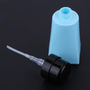 Cone-Shape 220ml Refillable Bottles Nail Pump Liquid Container(Light Blue)
