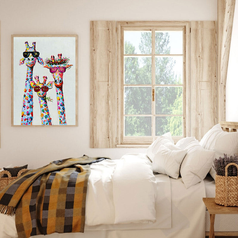 DIY Diamond Painting Kits Full Square Drill Giraffe Family Home Decoration Gift