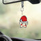 Full Beads Five-Pointed Star Shape Embroidery Keychain Cross Stitch Pendant