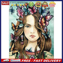 5D DIY Full Drill Diamond Painting Butterfly Girl Cross Stitch Embroidery