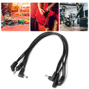 3/5 Ways Guitar Effect Pedal Daisy Chaining Cable Right Angle Connecting Wire