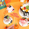 Witch Pattern Halloween Style Cupcake Decor Baking Decoration Cake Topper Set